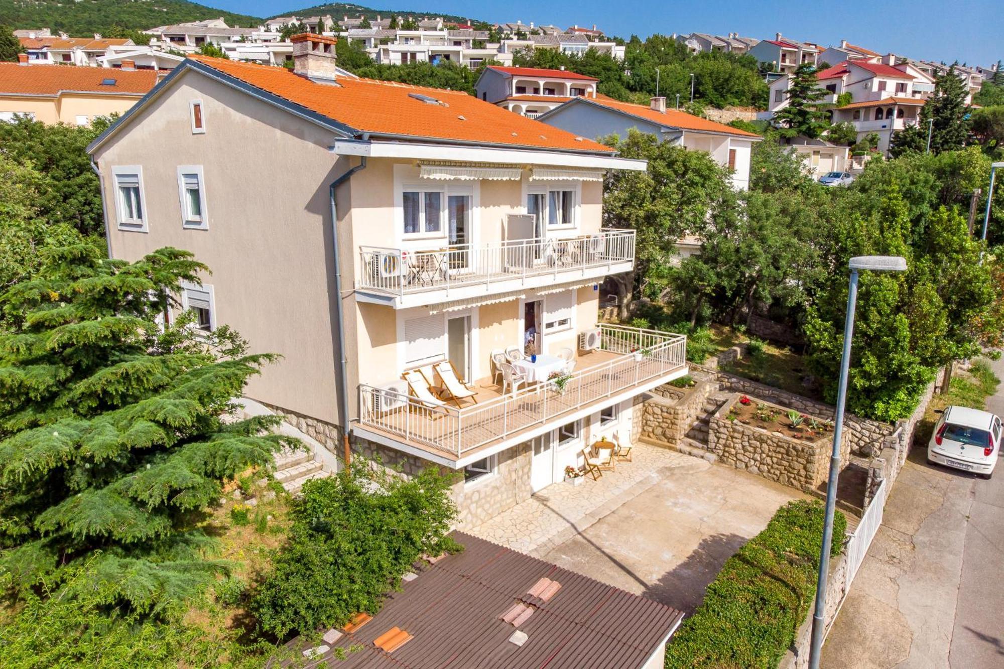 Vila Tatjana Klenovica Kültér fotó